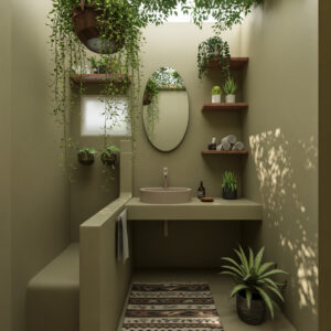 Small Bathroom Boho Jungle Retreat Ideas