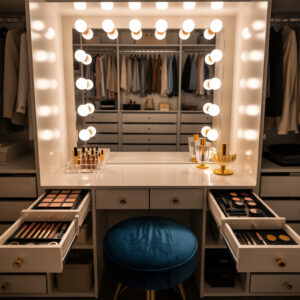 Glam Mirror Setup