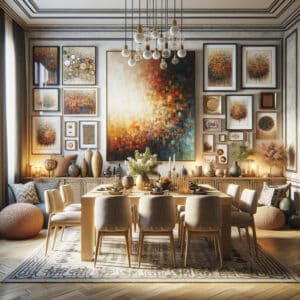 Creative Dining Room Wall Art & Decor Ideas